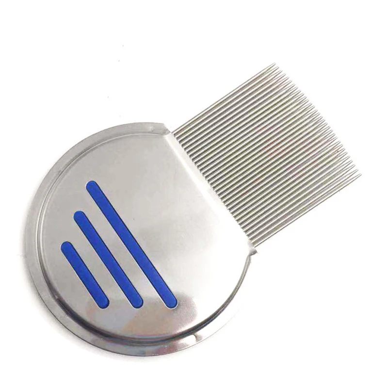 1PC Stainless Steel Kids Hair Terminator Lice Comb Nit Free Rid Headlice Super Density Teeth Remove Nits Comb Hair Tool
1PC Stainless Steel Kids Hair Terminator Lice Comb Nit Free Rid Headlice Super Density Teeth Remove Nits Comb Hair Tool
