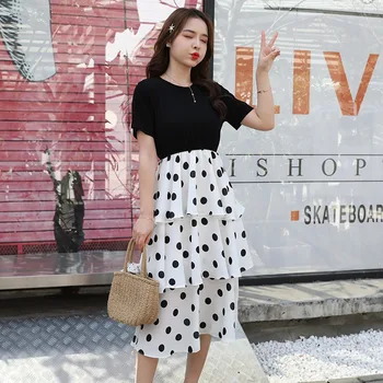 2019 new Korean version of the polka dot cake skirt fashion large size maternity dress pregnancy skirt
2019 new Korean version of the polka dot cake skirt fashion large size maternity dress pregnancy skirt