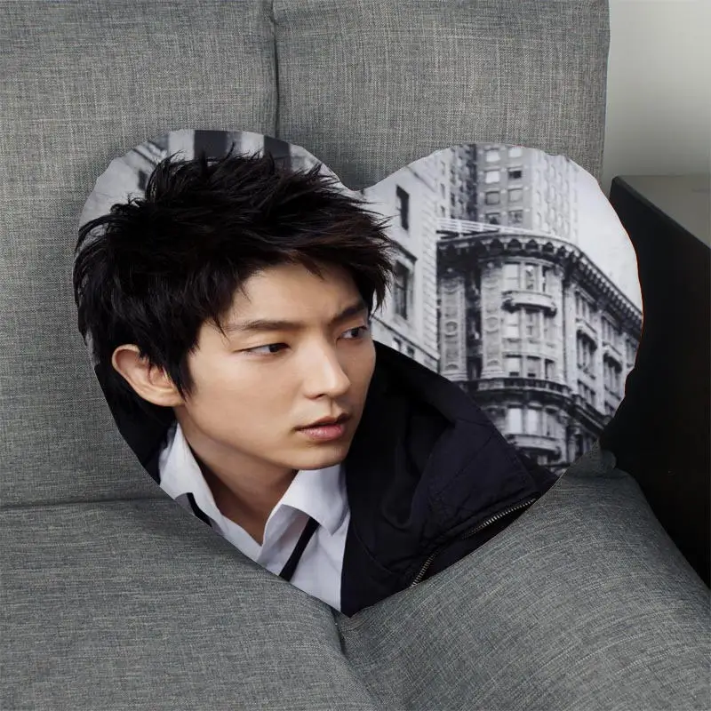 LEE JOON GI Custom Heart Pillow Cover Custom Zipper Pillowcase Cover Wedding Home Office Decorative custom Pillowcase
LEE JOON GI Custom Heart Pillow Cover Custom Zipper Pillowcase Cover Wedding Home Office Decorative custom Pillowcase