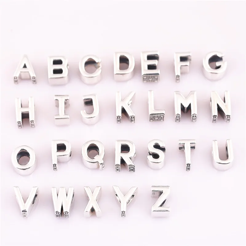 2018 New 925 Sterling Silver Charm jewelry 26 English letters fit original charm beads for women bracelets & bangles
2018 New 925 Sterling Silver Charm jewelry 26 English letters fit original charm beads for women bracelets & bangles