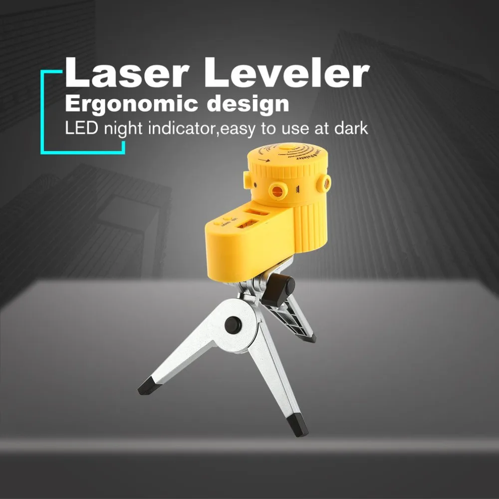 630-680nm Handheld Multifunctional Laser Leveler Level Vertical Horizon Measuring Cross Line Laser Point Indicator with Tripod
630-680nm Handheld Multifunctional Laser Leveler Level Vertical Horizon Measuring Cross Line Laser Point Indicator with Tripod
