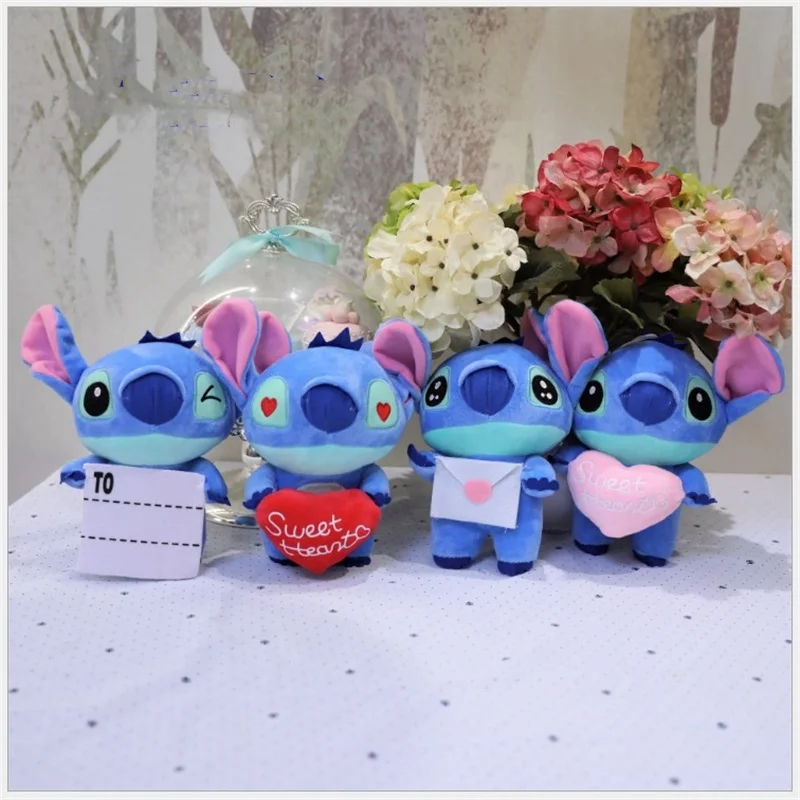 4pcs high quanlity hot sale cute stitch plush toys stuffed animals kids toys creative Valentine's day Christmas gifts
4pcs high quanlity hot sale cute stitch plush toys stuffed animals kids toys creative Valentine's day Christmas gifts