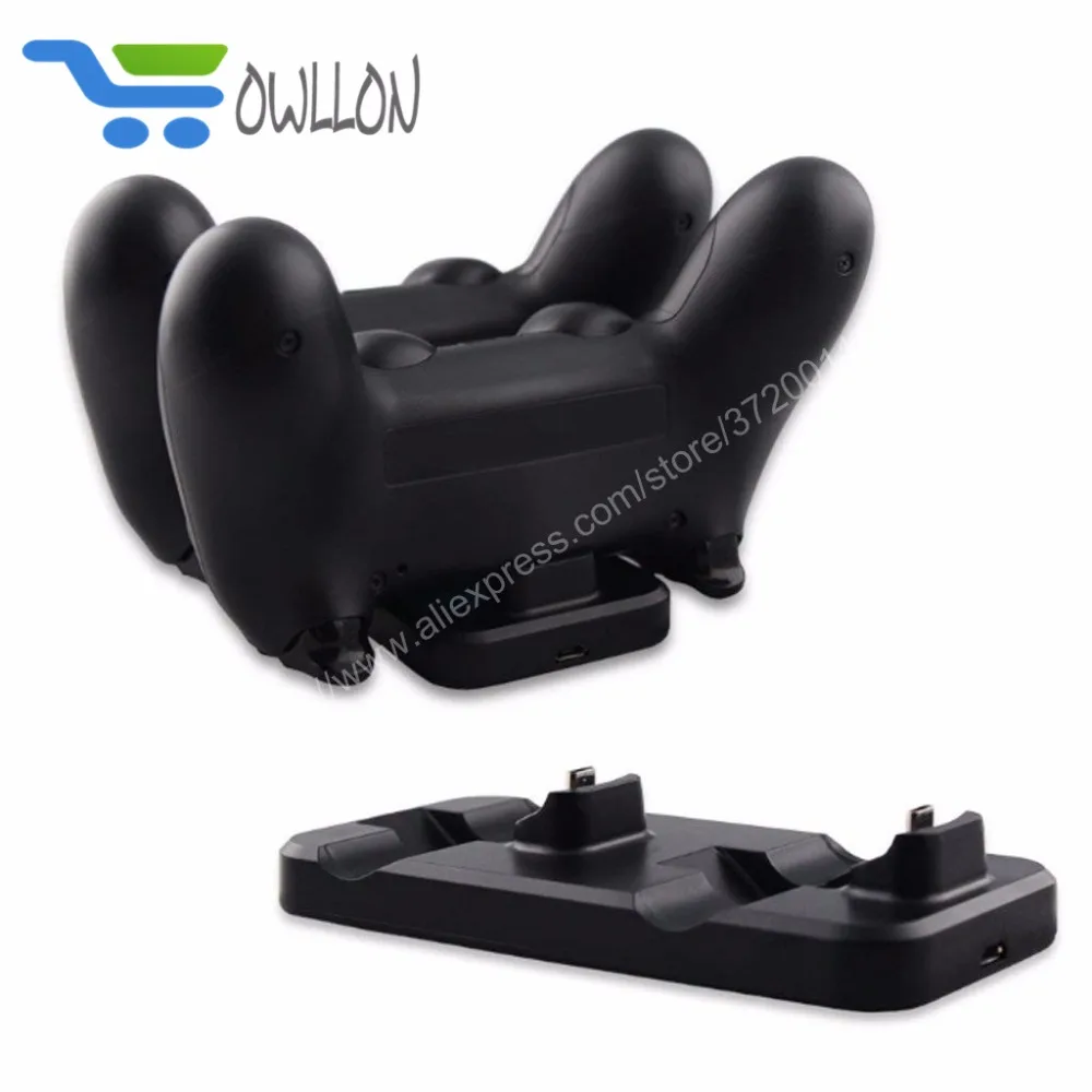 Charging Adapter Dual Dock Station For Sony Playstation PS4 Controller Chargers For PS4 Pro Slim Wireless Gamepad
Charging Adapter Dual Dock Station For Sony Playstation PS4 Controller Chargers For PS4 Pro Slim Wireless Gamepad