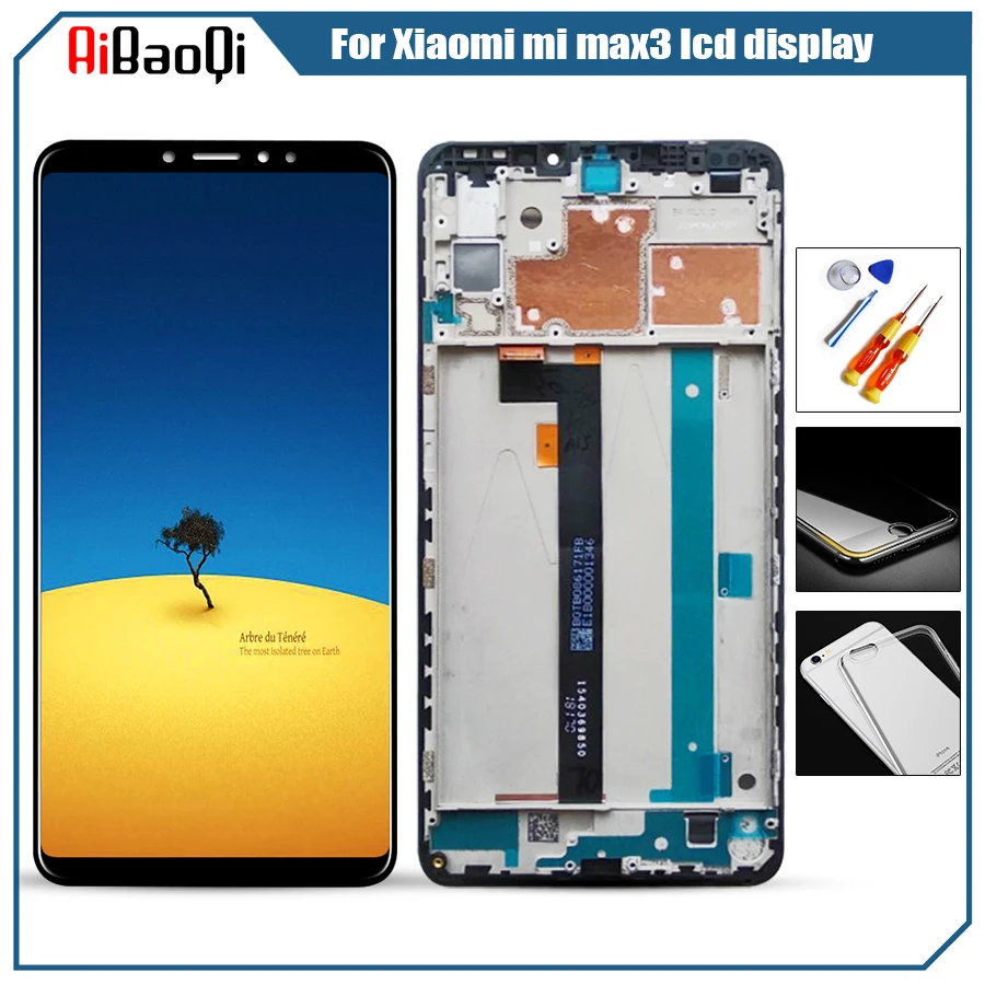 For 6.9" Xiaomi Mi Max 3 LCD screen display+touch panel digitizer with frame for mi max3 lcd display
For 6.9" Xiaomi Mi Max 3 LCD screen display+touch panel digitizer with frame for mi max3 lcd display
