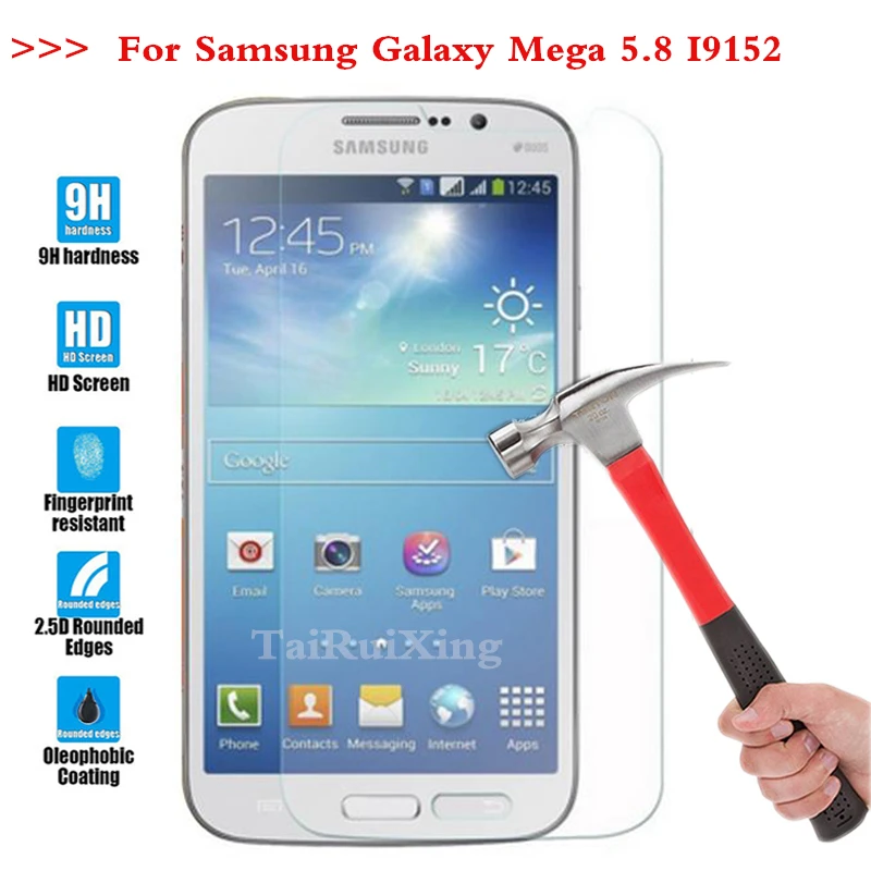 Screen Protector Film 0.3mm 9H 25D Front Premium Tempered Glass For Samsung Galaxy Mega 5.8 i9152 I9150 9152 9150 9158 *
Screen Protector Film 0.3mm 9H 25D Front Premium Tempered Glass For Samsung Galaxy Mega 5.8 i9152 I9150 9152 9150 9158 *