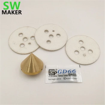 SWMAKER Diamond Hotend ceramic Insulators Kit with insulators thermal paste and 1.75MM filament diamond nozzle 0.4MM
SWMAKER Diamond Hotend ceramic Insulators Kit with insulators thermal paste and 1.75MM filament diamond nozzle 0.4MM