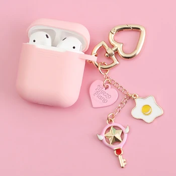 Sweet Cute Soft Silicone Case for Apple Airpods Case Bluetooth Earphone Accessories Protective Cover Bag Shell Key Ring
Sweet Cute Soft Silicone Case for Apple Airpods Case Bluetooth Earphone Accessories Protective Cover Bag Shell Key Ring