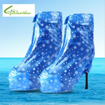 Women Reusable Waterproof Overshoes Rain Anti-slip Waterproof Dustproof Breathable Shoes Cover for Woman High Heel Shoes
Women Reusable Waterproof Overshoes Rain Anti-slip Waterproof Dustproof Breathable Shoes Cover for Woman High Heel Shoes