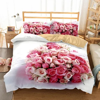 Yi chu xin 3d flower bedding sets king size rose duvet cover set with pillowcase Bedclothes twin bedline
Yi chu xin 3d flower bedding sets king size rose duvet cover set with pillowcase Bedclothes twin bedline