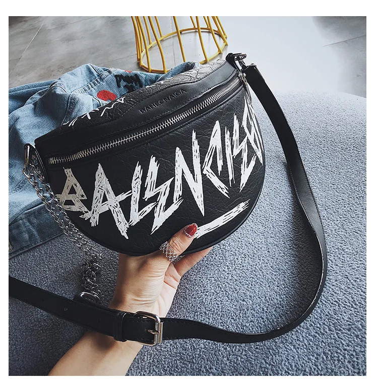 Personality Letters Zipper Fashion Waist Packs Women Crossbody Bag Female Shoulderbag #004
Personality Letters Zipper Fashion Waist Packs Women Crossbody Bag Female Shoulderbag #004