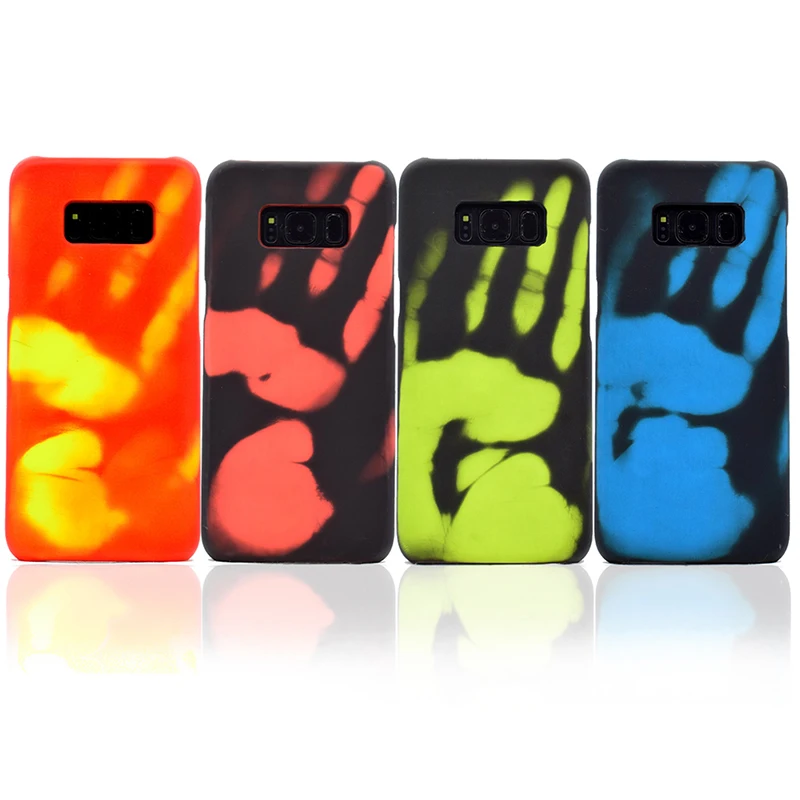 Temperature Sensing Change Color Phone Cover For Samsung M30 A6 A8 A90 note10 9 8 S9 S8 S10 PU+PC protective Variations case
Temperature Sensing Change Color Phone Cover For Samsung M30 A6 A8 A90 note10 9 8 S9 S8 S10 PU+PC protective Variations case