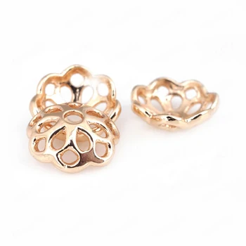 10PCS 11MM 24K Champagne Gold Color Plated Brass Flower Beads Caps High Quality Diy Jewelry Accessories
10PCS 11MM 24K Champagne Gold Color Plated Brass Flower Beads Caps High Quality Diy Jewelry Accessories