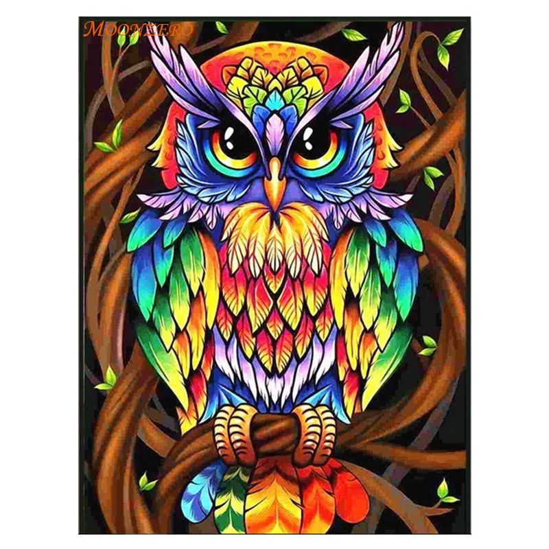 DIY 5D Diamond Painted Animal Owl Square Full Diamond Embroidered Diamond Icon Home Decoration Wall Sticker Gift
DIY 5D Diamond Painted Animal Owl Square Full Diamond Embroidered Diamond Icon Home Decoration Wall Sticker Gift