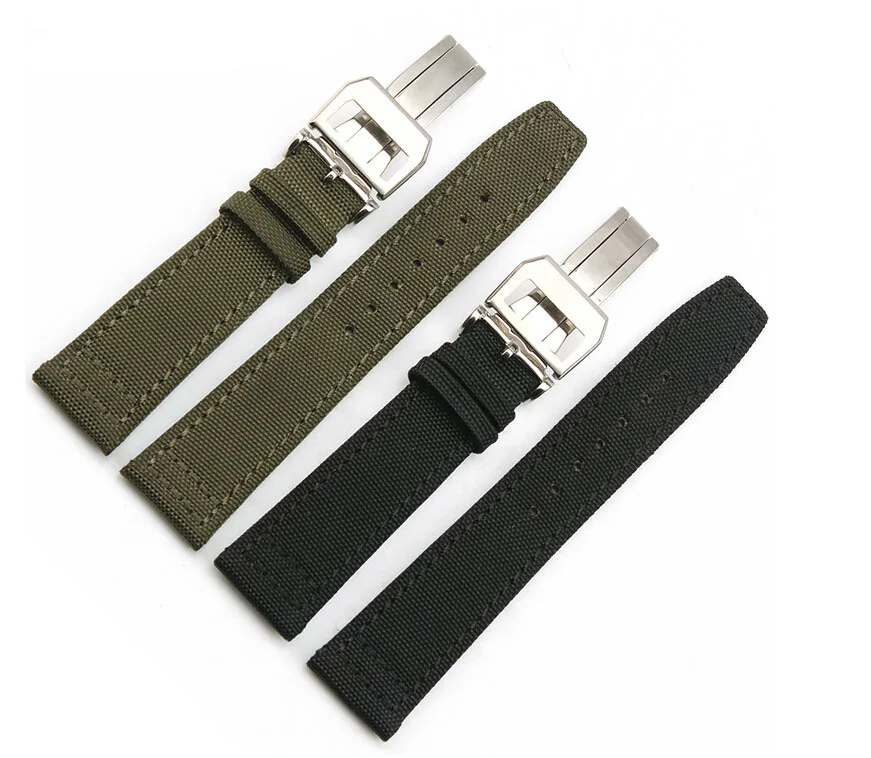 Watch band 21mm Nylon Genuine Leather Watch Band Deployant Clasp Buckle For(fits)Pilot IW501901 Free Shipping
Watch band 21mm Nylon Genuine Leather Watch Band Deployant Clasp Buckle For(fits)Pilot IW501901 Free Shipping