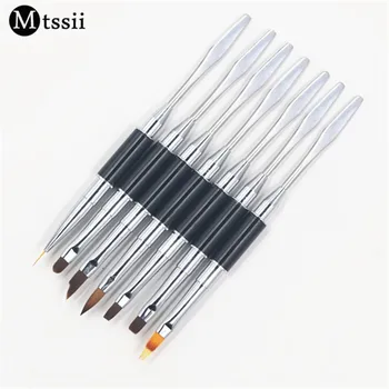 Mtssii 8 designs Nylon Hair Nail Brush Nail Gel Dual-ended Flat Pusher For Builder UV Nail Tips Extension Gel Tips Pen
Mtssii 8 designs Nylon Hair Nail Brush Nail Gel Dual-ended Flat Pusher For Builder UV Nail Tips Extension Gel Tips Pen