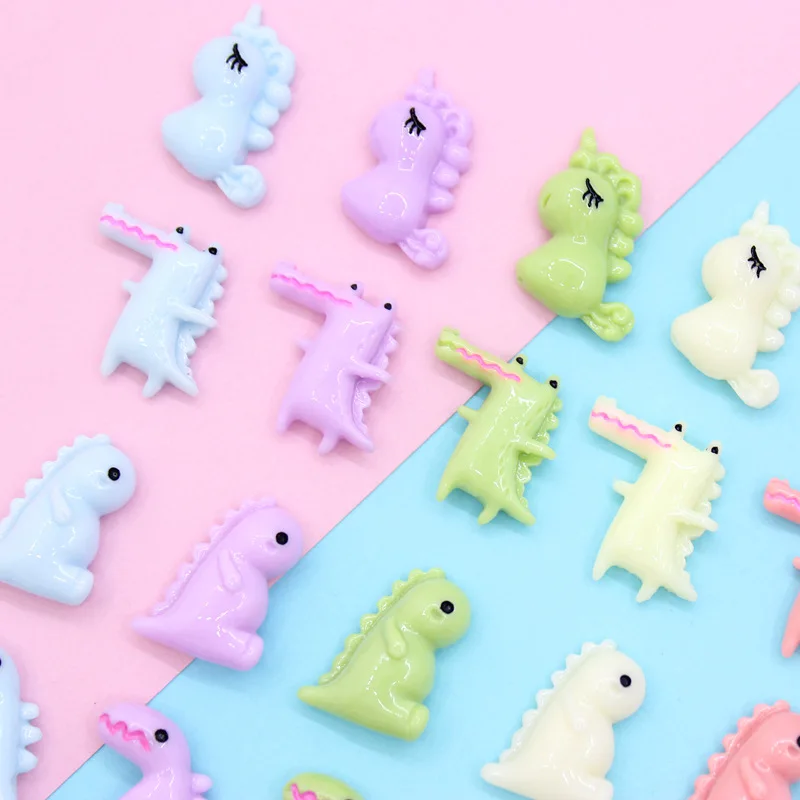 10pcs Cartoon Unicorn Dinosaur Flat Back Resin Cabochons for Hair Bow Center DIY Scrapbooking Phone Case Decoration Craft
10pcs Cartoon Unicorn Dinosaur Flat Back Resin Cabochons for Hair Bow Center DIY Scrapbooking Phone Case Decoration Craft