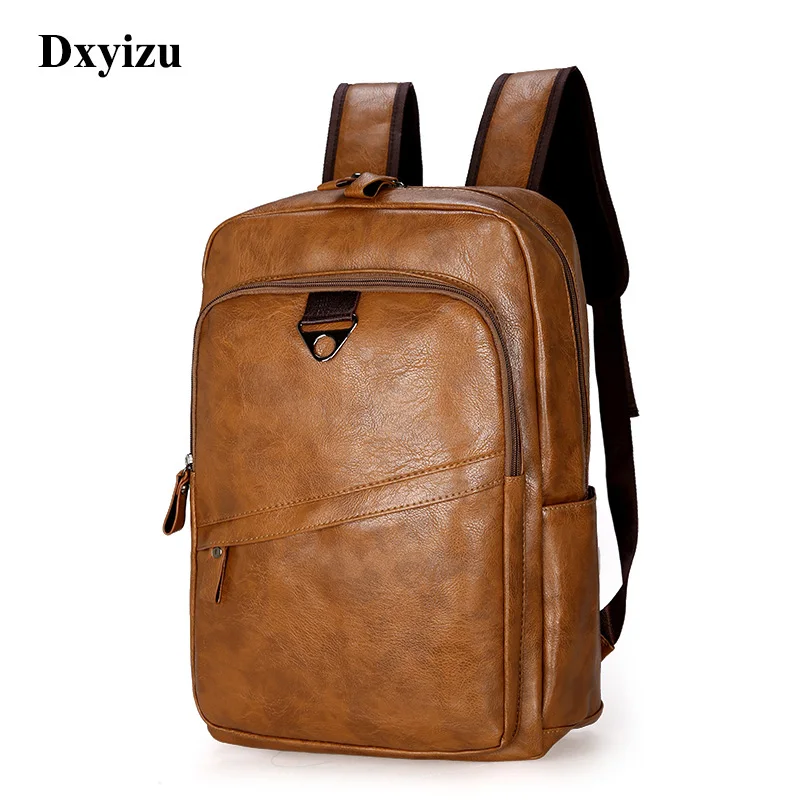 Men Business Casual Backpacks for School Travel Bag PU Women Fashion Shoulder Bags Vintage Boys Male Female Luxury Backpack New
Men Business Casual Backpacks for School Travel Bag PU Women Fashion Shoulder Bags Vintage Boys Male Female Luxury Backpack New