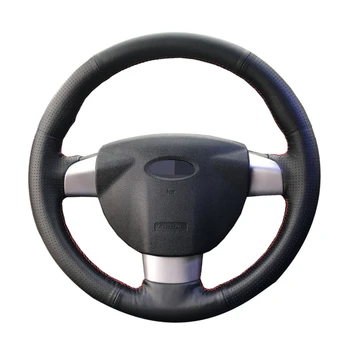 GNUPME Black Artificial Leather Hand-stitched Car Steering Wheel Cover Cover for Ford Fox Steering Covers
GNUPME Black Artificial Leather Hand-stitched Car Steering Wheel Cover Cover for Ford Fox Steering Covers