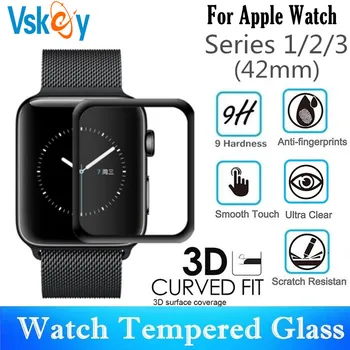 10PCS 3D Curved Full Coverage Tempered Glass For Apple Watch Series 1/2/3 42mm Screen Protector iWatch Protective Film
10PCS 3D Curved Full Coverage Tempered Glass For Apple Watch Series 1/2/3 42mm Screen Protector iWatch Protective Film