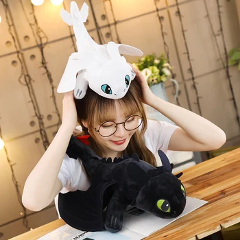 Hot style 25cm How to Train Your Dragon 3 plush Toys Toothless light Fury Anime Figure Night Fury Dragon Plush Doll Toy Children
Hot style 25cm How to Train Your Dragon 3 plush Toys Toothless light Fury Anime Figure Night Fury Dragon Plush Doll Toy Children