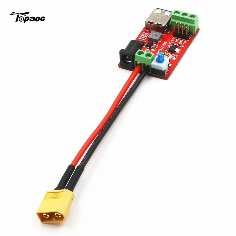 New Multifunctional Power Supply Converter Board DC Power Module XT60 to USB Charging Module
New Multifunctional Power Supply Converter Board DC Power Module XT60 to USB Charging Module
