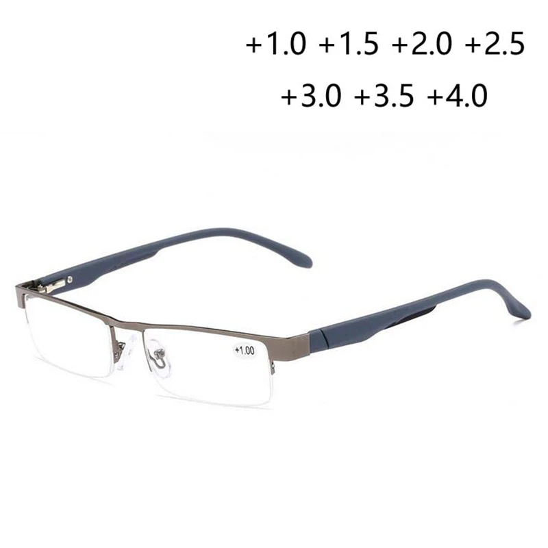 Half Frame Womens Mens Reading Glasses Comfortable Metal Square Hyperopia Glasses Magnifier Eyeglasses +1.0 +1.5 +2.0 To +4.0
Half Frame Womens Mens Reading Glasses Comfortable Metal Square Hyperopia Glasses Magnifier Eyeglasses +1.0 +1.5 +2.0 To +4.0