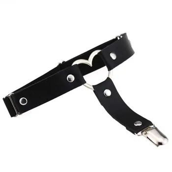 Sexy Fashion Heart Punk Garters Belt Elastic Leg Ring Garter Belt Rock Accessory Great for Night Club Popular Woman Girl
Sexy Fashion Heart Punk Garters Belt Elastic Leg Ring Garter Belt Rock Accessory Great for Night Club Popular Woman Girl