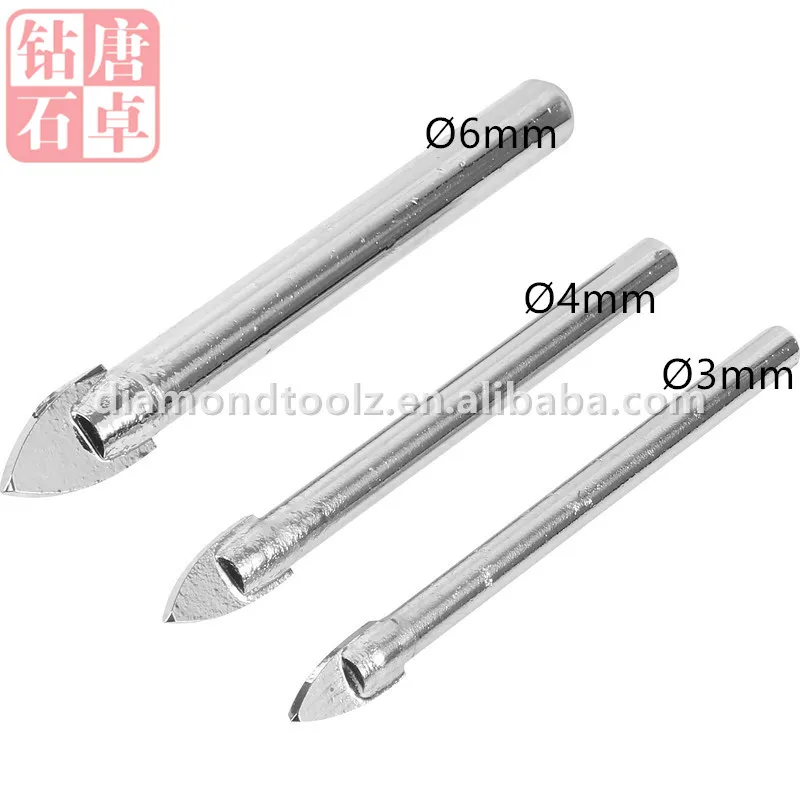 Talentool Free Shipping 3pcs/set 3mm 4mm 6mm Power Tools Spade Drill Bit Hole Saw For Drilling Hole Saw on Glass Ceramic Marble
Talentool Free Shipping 3pcs/set 3mm 4mm 6mm Power Tools Spade Drill Bit Hole Saw For Drilling Hole Saw on Glass Ceramic Marble