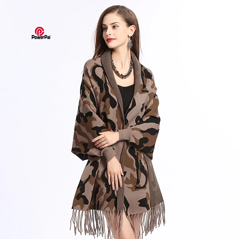 Soft Core Spun Yarn Fashion Classic Cape Scarf Bat Sleeves Knit Shawl Wraps Sweater Female Autumn Winter New Pashmina
Soft Core Spun Yarn Fashion Classic Cape Scarf Bat Sleeves Knit Shawl Wraps Sweater Female Autumn Winter New Pashmina