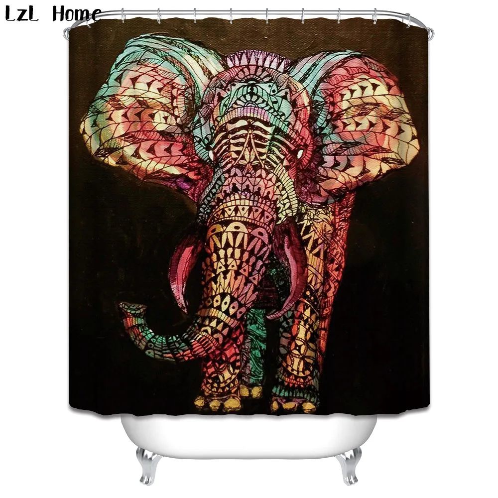 LzL Home Fashion Polyester Waterproof Shower Curtain Funny Elephant Dog Bathroom Curtain Mildewproof Bath Curtain Home Decor
LzL Home Fashion Polyester Waterproof Shower Curtain Funny Elephant Dog Bathroom Curtain Mildewproof Bath Curtain Home Decor