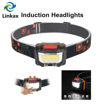 Mini 3800lm COB LED Rechargeable Headlamp Finger Induction Headlights Head Light Lamp Built-in 2000mah Battery USB lines
Mini 3800lm COB LED Rechargeable Headlamp Finger Induction Headlights Head Light Lamp Built-in 2000mah Battery USB lines