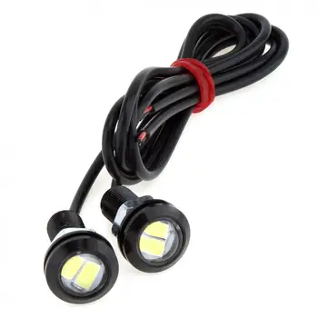 

10pcs Car LED Eagle Eye Fog Light DRL Reverse Backup Lamp 9W 18MM 5730SMD Low Power Consumption And High Brightness