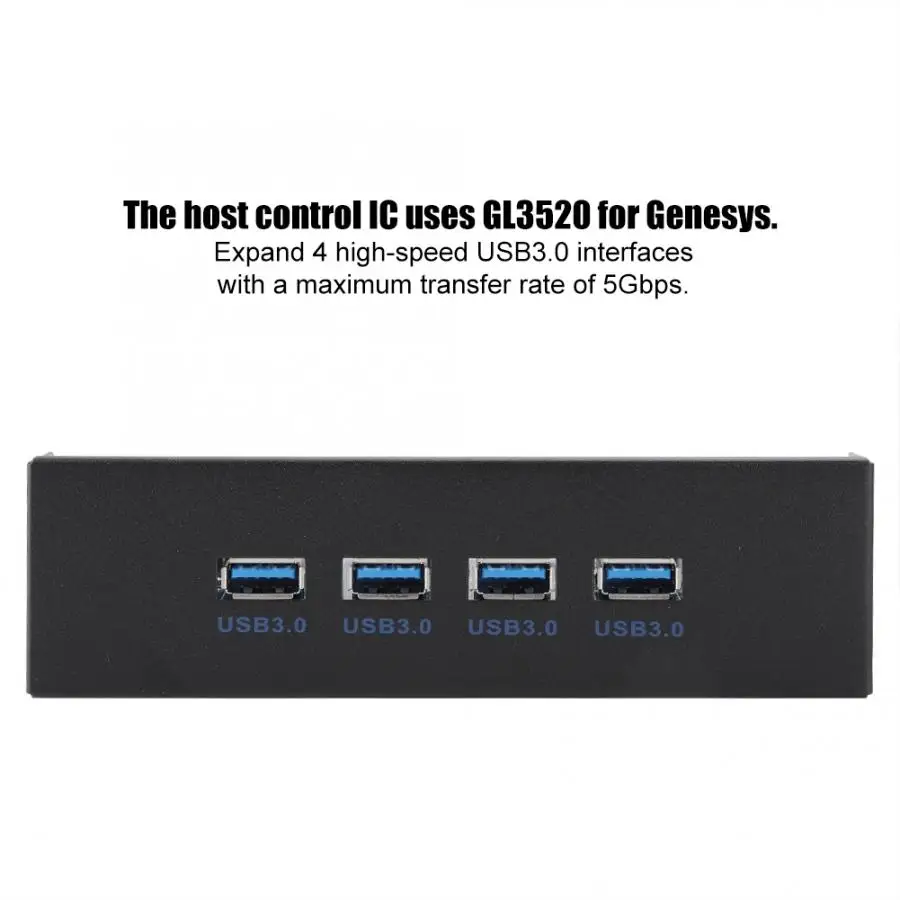 Usb Hub 4071-3007 4 USB 3.0 Floppy Drive Front Panel Expansion Front Panel Bracket
Usb Hub 4071-3007 4 USB 3.0 Floppy Drive Front Panel Expansion Front Panel Bracket