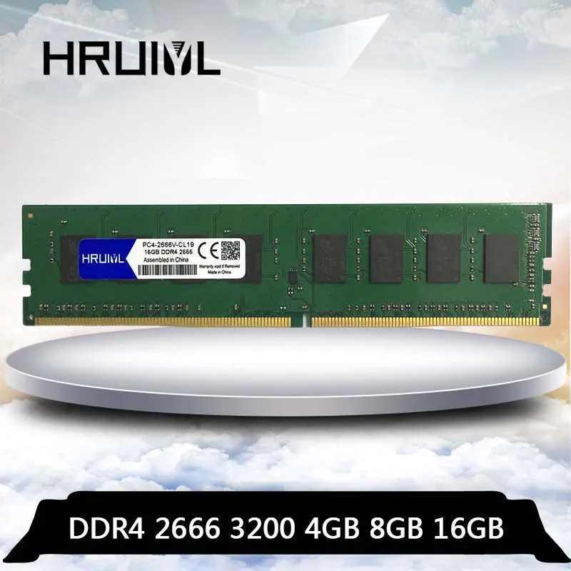 HRUIYL ram ddr4 4GB 8GB 16GB 2666 3200 2666MHz 3200 MHz dimm for Desktop PC Motherboard Computer memory memoria ddr 4 16g 8g 4g
HRUIYL ram ddr4 4GB 8GB 16GB 2666 3200 2666MHz 3200 MHz dimm for Desktop PC Motherboard Computer memory memoria ddr 4 16g 8g 4g