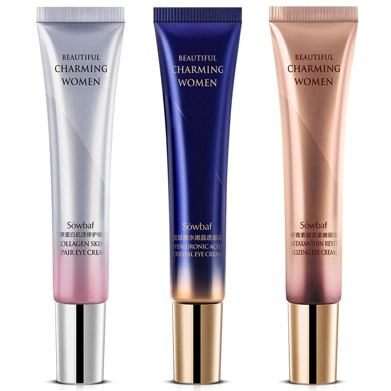 Hot! Hyaluronic Acid Astaxanthin Collagen Eye Cream Moisturizing Firming Skin Remove Dark Circles Eye Bags Eye Essence
Hot! Hyaluronic Acid Astaxanthin Collagen Eye Cream Moisturizing Firming Skin Remove Dark Circles Eye Bags Eye Essence