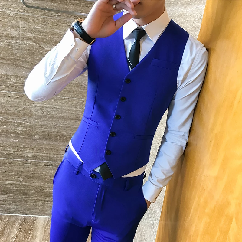 2019 Spring Autumn Men's Casual Sleeveless Vest , Fashion Solid Color V-neck Business Slim Tight Cotton Vest , brand suit vest
2019 Spring Autumn Men's Casual Sleeveless Vest , Fashion Solid Color V-neck Business Slim Tight Cotton Vest , brand suit vest