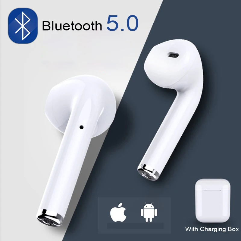 i7s TWS Mini Wireless Bluetooth Earphone 5.0 Stereo Earbud Headset Headphones Mini Mic For iPhone Xiaomi Smart Phone PK i10 i12
i7s TWS Mini Wireless Bluetooth Earphone 5.0 Stereo Earbud Headset Headphones Mini Mic For iPhone Xiaomi Smart Phone PK i10 i12