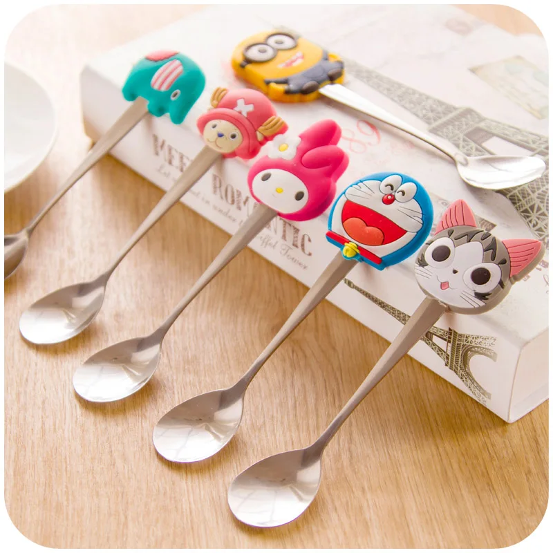 Cartoon Minions utensils stainless steel spoon Utensils Spoon Baby Solid Feeding Kids Dinnerware Sets Baby Tableware flatware
Cartoon Minions utensils stainless steel spoon Utensils Spoon Baby Solid Feeding Kids Dinnerware Sets Baby Tableware flatware
