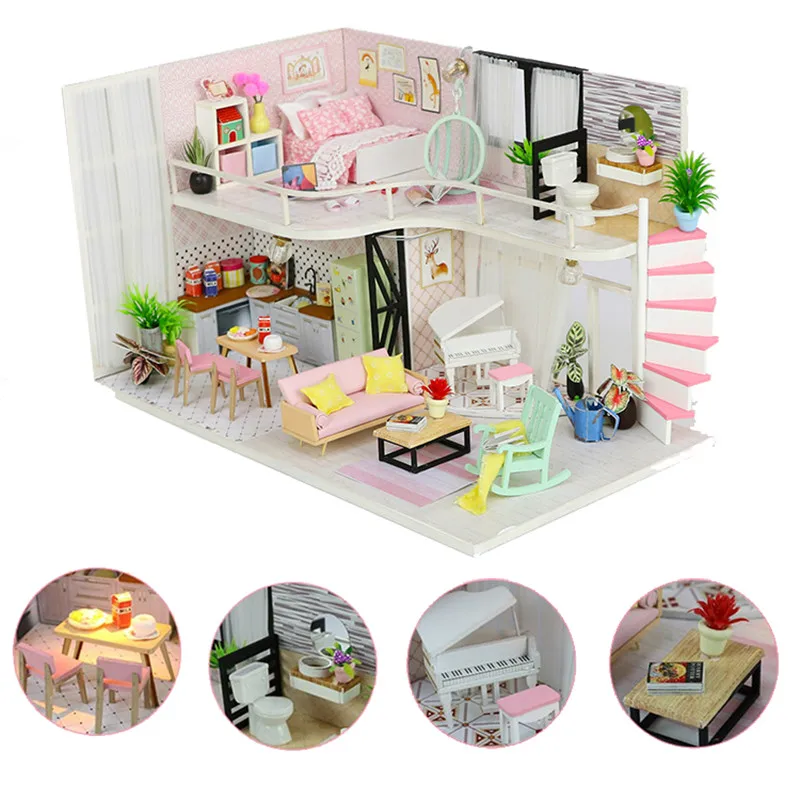 diy loft doll house small furniture kitchen doll's house home bedroom poppenhuis miniature dollhouse kast kit complementos drewn
diy loft doll house small furniture kitchen doll's house home bedroom poppenhuis miniature dollhouse kast kit complementos drewn