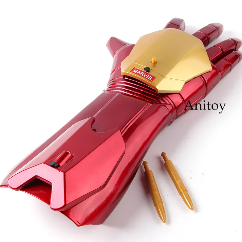 Marvel Iron Man 3 Cosplay 1/1 Arm Glove with LED Light Infrared Launchable Cosplay Toy Iron Man Figure Action
Marvel Iron Man 3 Cosplay 1/1 Arm Glove with LED Light Infrared Launchable Cosplay Toy Iron Man Figure Action