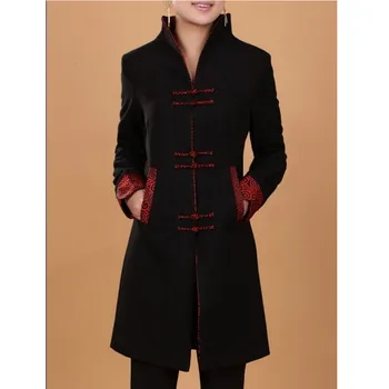 Black New Winter Chinese Women's Cashmere Long Jacket Coat Overcoat Size S M L XL XXL XXXL 4XL Free Shipping 2987-2#
Black New Winter Chinese Women's Cashmere Long Jacket Coat Overcoat Size S M L XL XXL XXXL 4XL Free Shipping 2987-2#