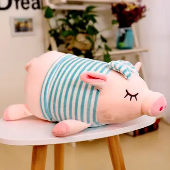 3 Colors 65cm Cute Cartoon pig plush toys Bow pig pillow soft cushion Chinese zodiac pig doll birthday gift kid baby
3 Colors 65cm Cute Cartoon pig plush toys Bow pig pillow soft cushion Chinese zodiac pig doll birthday gift kid baby