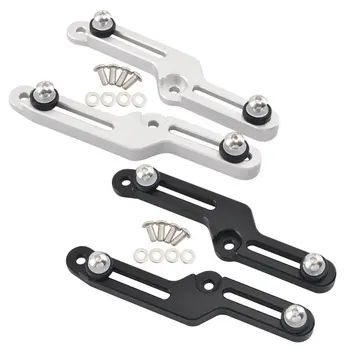 Motorcycle Windscreen Adjusters Trim Black/Silver Aluminum With Mount Screws For 2017-Current Honda CBX500 CBX 500
Motorcycle Windscreen Adjusters Trim Black/Silver Aluminum With Mount Screws For 2017-Current Honda CBX500 CBX 500