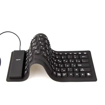 New Flexible Water Resistant Silicone Mini Gaming Keyboard Portable USB Keyboard for Tablet Computer Laptop PC Hot Sale
New Flexible Water Resistant Silicone Mini Gaming Keyboard Portable USB Keyboard for Tablet Computer Laptop PC Hot Sale