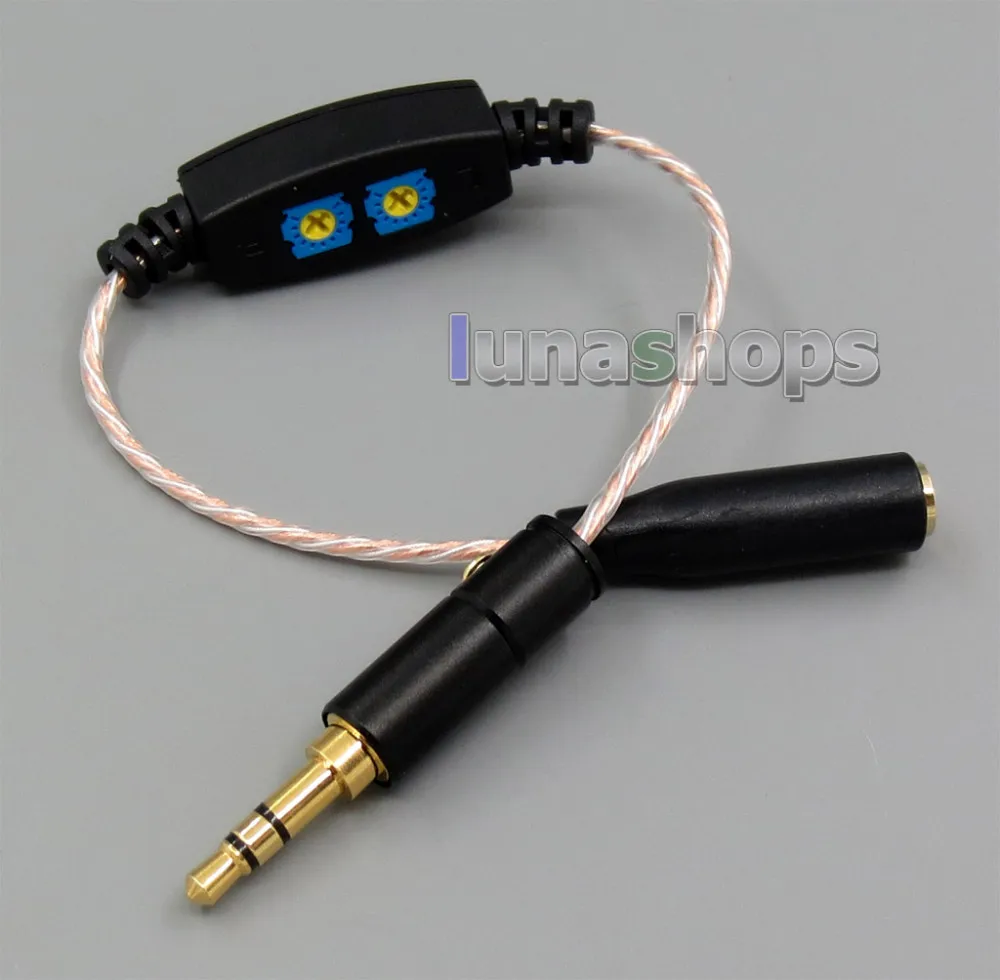 LN005551 0ohm 100ohm Серебряный OCC 3 5 мм регулируемый резистор Резистор резисторный кабель