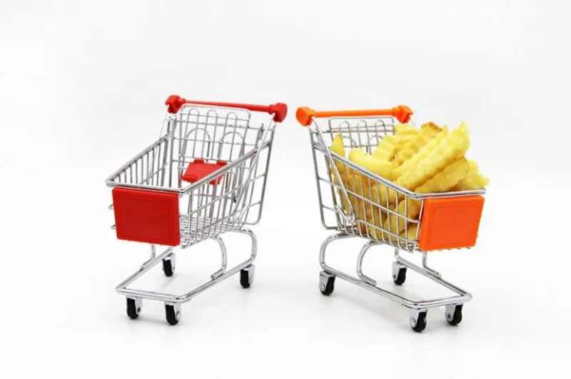 Hotel creative tools tableware metal bar snack storage mini cart and potato snack basket Hotel creative tools tableware metal bar snack storage mini cart and potato snack basket