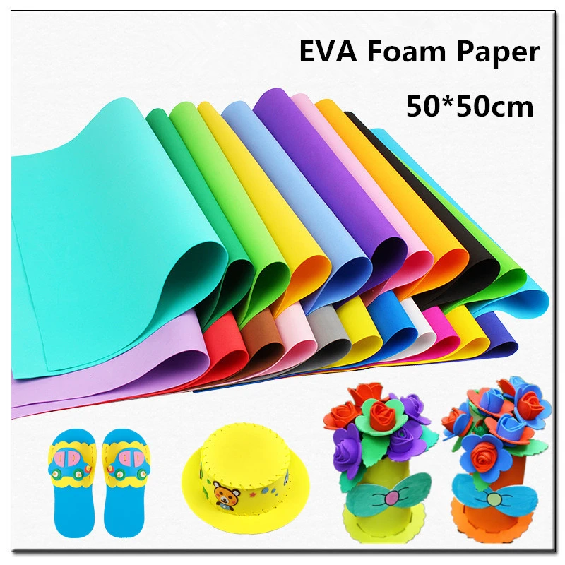 10pcs 50*50cm 0.8-1mm Handmade Scrapbooking Craft Scrapbook Wrapping EVA Sponge Foam Paper For Flowers Background DIY Gift Decor
10pcs 50*50cm 0.8-1mm Handmade Scrapbooking Craft Scrapbook Wrapping EVA Sponge Foam Paper For Flowers Background DIY Gift Decor