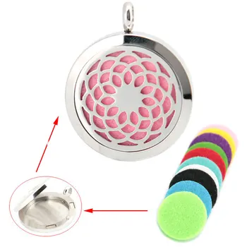 10pcs 30mm plain Lotus Aromatherapy Essential Oil surgical Stainless Steel Perfume Diffuser Locket Necklace with chain
10pcs 30mm plain Lotus Aromatherapy Essential Oil surgical Stainless Steel Perfume Diffuser Locket Necklace with chain
