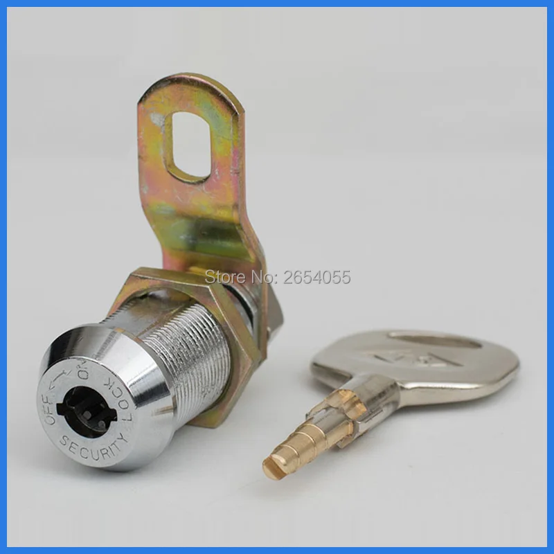 5 pcs 28mm double structure key cam lock vending machine cabinet lock with same keys
5 pcs 28mm double structure key cam lock vending machine cabinet lock with same keys
