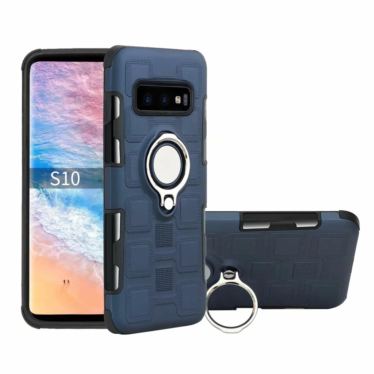 Luxury Protective Case For Samsung Galaxy S10 Cover Kickstand PC+TPU Holder Ring buckle Cover For Samsung S10 Lite capa s10 plus
Luxury Protective Case For Samsung Galaxy S10 Cover Kickstand PC+TPU Holder Ring buckle Cover For Samsung S10 Lite capa s10 plus